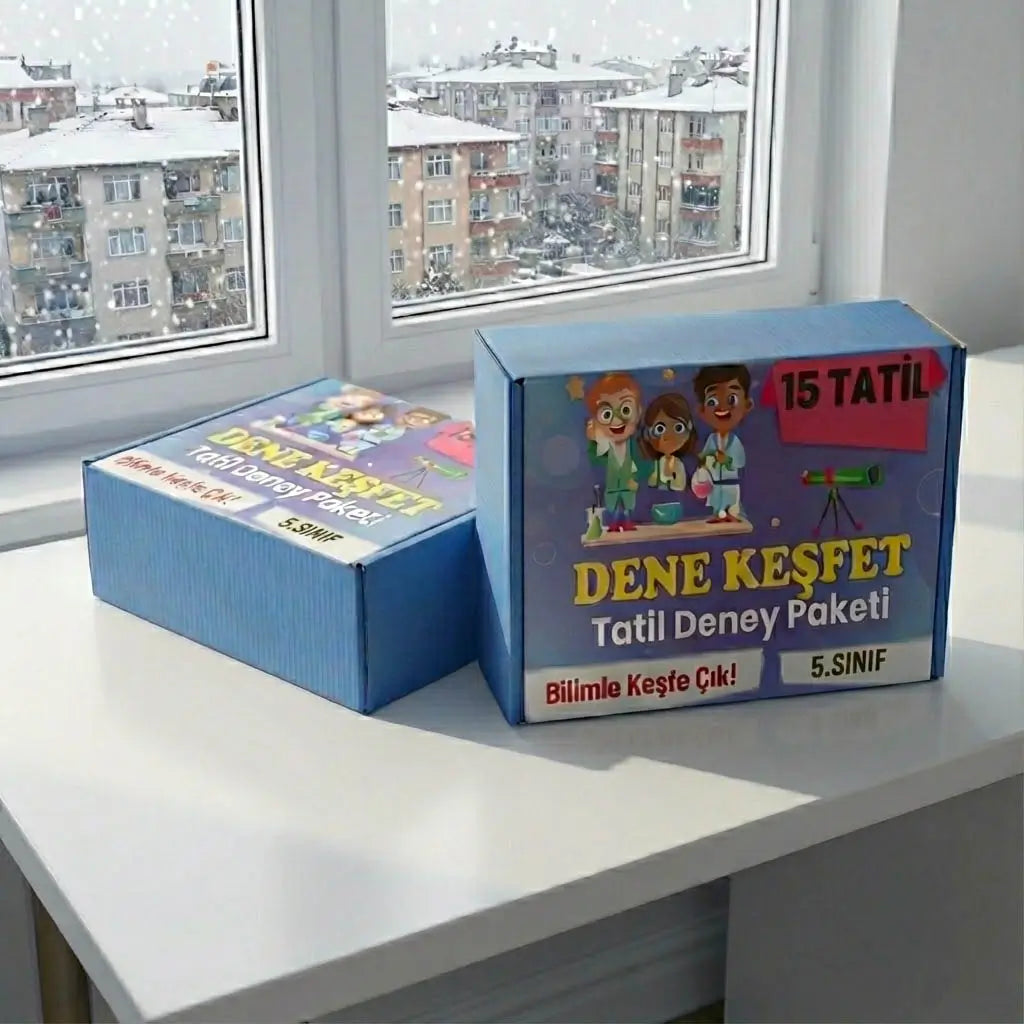 5. Sınıf - 15 Tatil STEM Deney Paketi